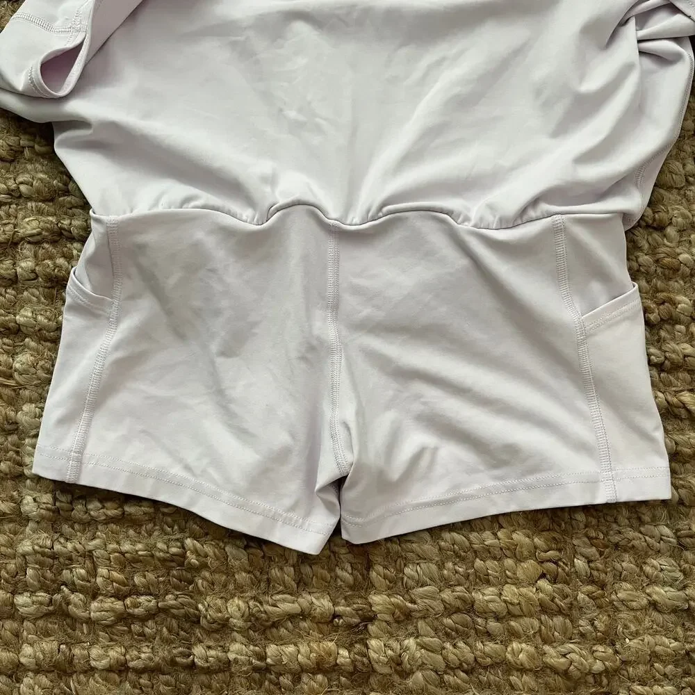 Lululemon Align High Rise Skirt Pink Haze Size 8 Athletic Tennis Golf Skort EUC